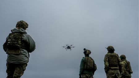 Ukrainian drone operator