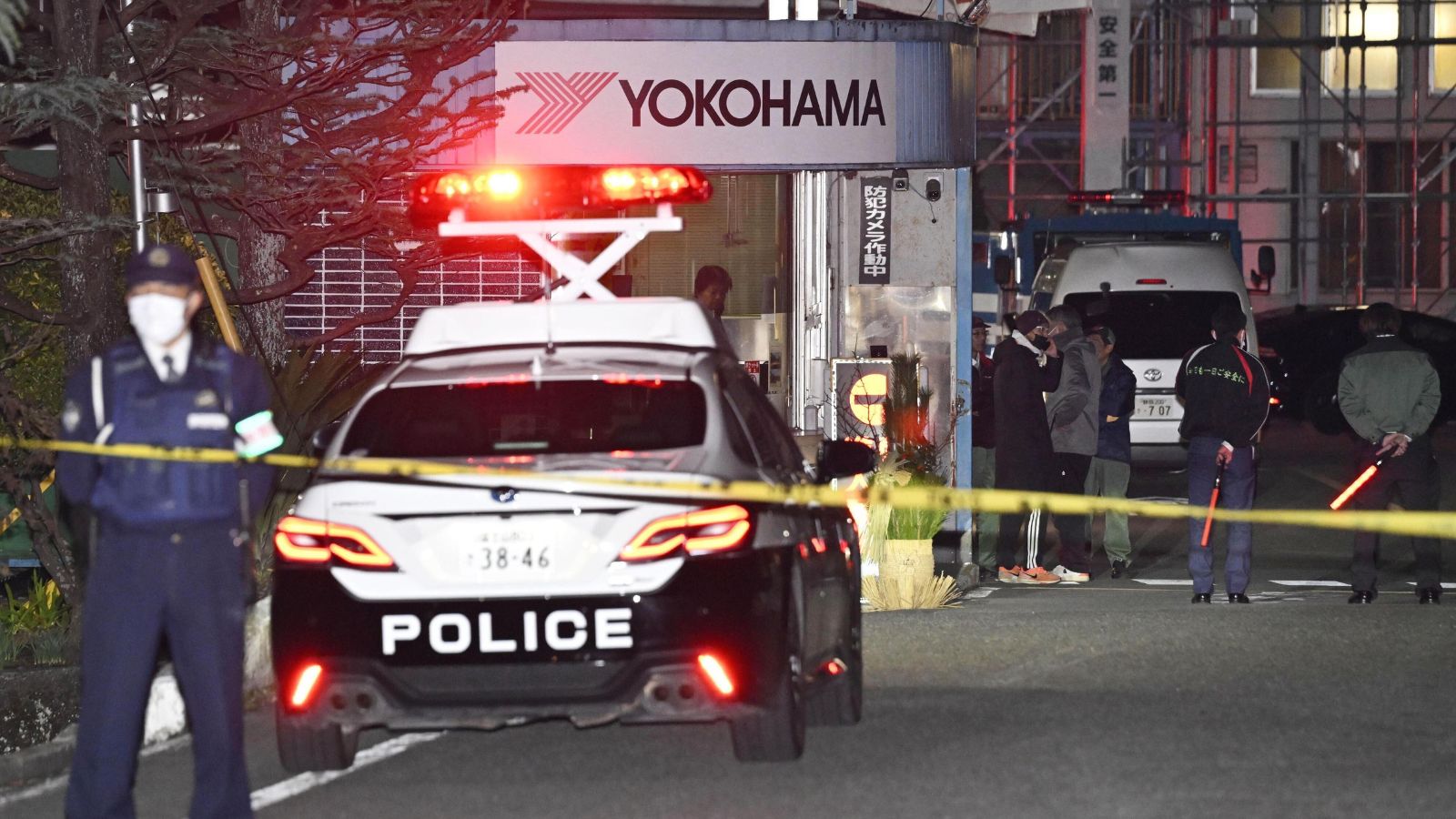 At least 15 injured in a knife and chemical attack at a factory in Japan