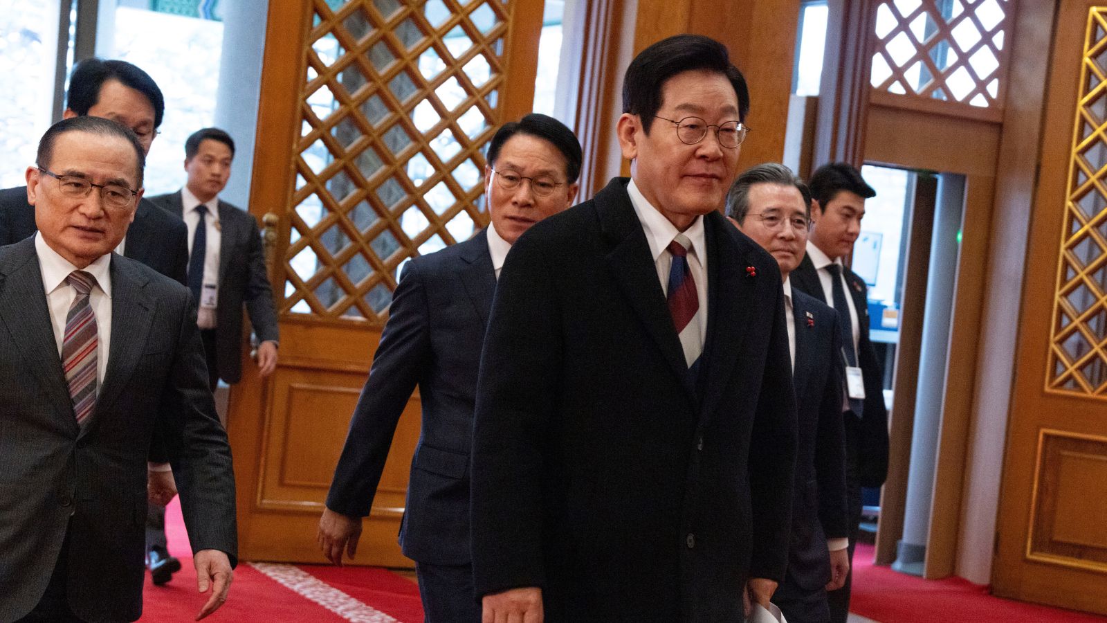 South Korean President Lee returns to presidential palace avoided by predecessor