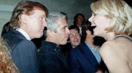 Donald Trump and Jeffrey Epstein