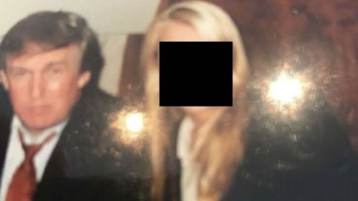 Donald Trump and Jeffrey Epstein