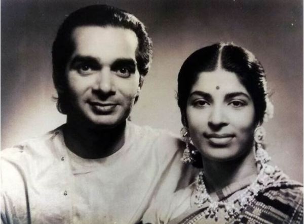 Uday Shankar and wife Amala Shankar.