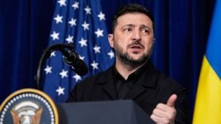 Ukraine's President Volodymyr Zelenskyy