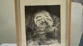 dead politician The Dead Politician, an artwork created by the late poet and artist Gieve Patelis, is still in transit. Somewhere between departure and display. (Express photo)