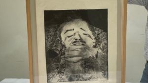 The Dead Politician, an artwork created by the late poet and artist Gieve Patelis, is still in transit. Somewhere between departure and display. (Express photo)