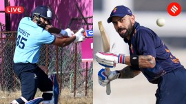Vijay Hazare Trophy 2025-26 LIVE Score Updates: Follow Rohit Sharma and Virat Kohli in VHT on Friday. (Express Photo by Rohit Paras Jain and PTI)