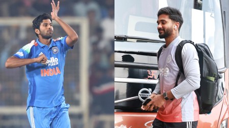 The possibility of dew in Raipur will determine whether Washington Sundar or Nitish Kumar Reddy will play in the India XI vs South Africa in the 2nd ODI. (PHOTO: AP)