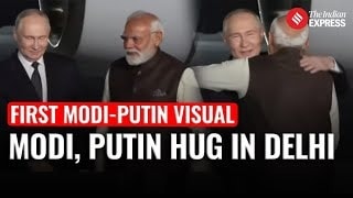 PM Narendra Modi, Russian President Vladimir Putin’s First Meet: A Hug, Pat & A Handshake!
