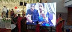 Indigo chaos: Newlywed couple unable to make it to their own wedding reception, attend it virtually