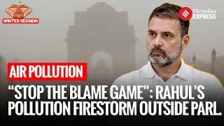 Parliament Winter Session: Rahul Gandhi Urges Unity in Fight Against Air Pollution