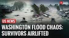 WATCH: Dramatic Air Rescues as Deadly Flooding Engulfs Washington State