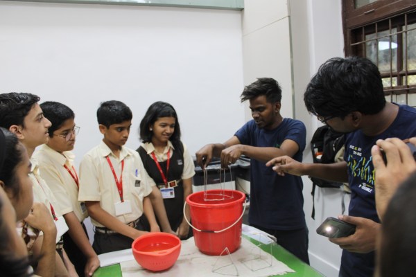The idea, according to HBSU’s mathematics department, is to provide students with a platform for experiential learning, which is more interesting than learning mathematics in a classroom. (Express Photo)