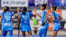 India beat Wales 3-1 in the 9/16 classification game of the FIH Women's Junior Hockey World Cup 2025. (PHOTO: Hockey India)