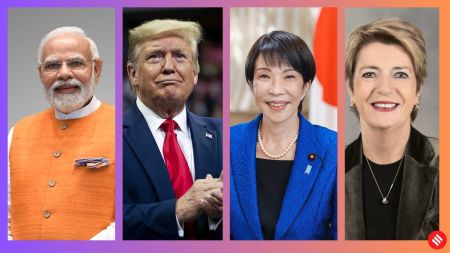 The world's top 10 most popular political leaders in 2025 based on their approval ratings in December.