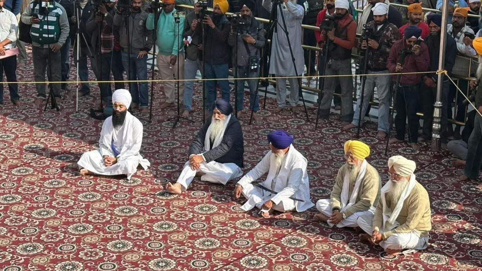 Akal Takht pronounces religious sentences against former Jathedar Giani Gurbachan Singh, GNDU V-C Karamjit Singh; Virsa Valtoha allowed to rejoin SAD