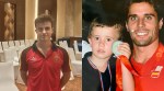 (left) Pere Amat in Chennai for the FIH Junior World Cup 2025. (Express photo); (right) Pere Amat with his uncle Pol Amat, one of the Spain's greatest players (Image via special arrangement) Hockey