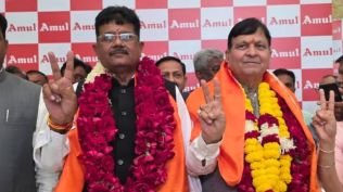 Shabhesinh Parmar of Virpur block was elected as Chairman unopposed while Vijay Patel was elected as Vice President