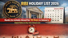 The citizens are advised to check the holiday list in advance before planning a visit to their bank.