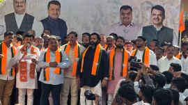 BJP, Pimpri-Chinchwad, Ajit Pawar, NCP, civic polls, Mahesh Landge, Ravindra Chavan, Usha Waghere,