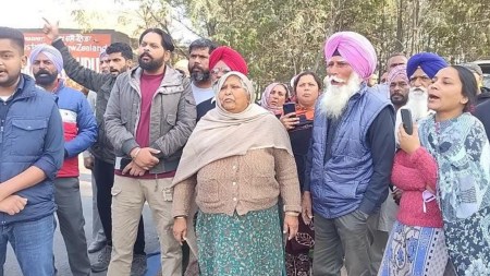 Samrala medical negligence, Sohan Singh death, Ludhiana hospital protest, gallbladder surgery complications, private hospital allegations, doctor negligence Ludhiana, patient death autopsy, Ludhiana health news, hospital negligence protest, local hospital accountability