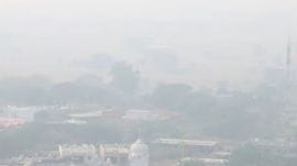 Visibility in the city improved to around 200 metres during the morning hours, compared to much lower levels earlier this week when dense fog severely impacted road and air traffic.