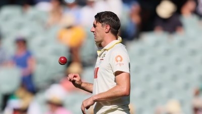 Pat Cummins took six wickets in the lone Test that he played in the Ashes. (AP Photo)