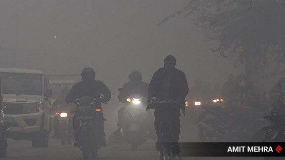 delhi fog
