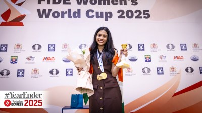 Unlike most female players in the world, who play an occasional open tournament (with men in competition) in a year, Deshmukh has ventured off the beaten track at every opportunity she could in 2025. (Picture Credit: Michal Walusza/FIDE)