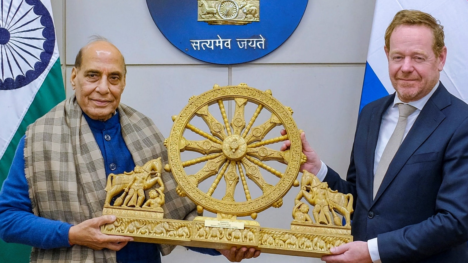 rajnath singh, rajnath singh David Van Weel, David Van Weel, Dutch foreign minister meet in Delhi, india Netherlands, india Netherlands defence talks, Indian express news, current affairs