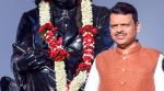 Nagpur: Maharashtra Chief Minister Devendra Fadnavis after paying tribute to Rashtriya Swayamsevak Sangh (RSS) founder Keshav Baliram Hedgewar, at Smruti Mandir in Nagpur, Sunday, Dec. 14, 2025. (PTI Photo)(PTI12_14_2025_000071B)