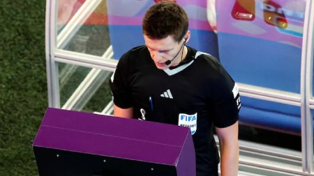 As of now, VAR is employed to look into four specific areas: goals, penalties, red cards and mistaken identity. If FIFA has its way, it would need a change in protocol. (Reuters)