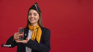 flights drinking water