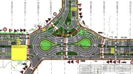 GMADA to construct 3 roundabouts on airport road, 251 trees to be auctioned to clear space. (Express Photo)