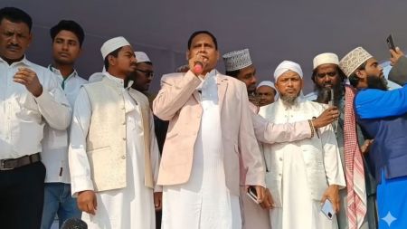 ‘The minority vote will come’ to his new party in 2026, Kabir said. (Express Photo)