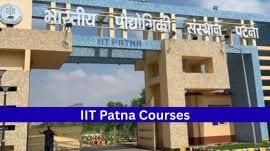 IIT Patna least opted courses