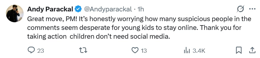 Australia social media ban