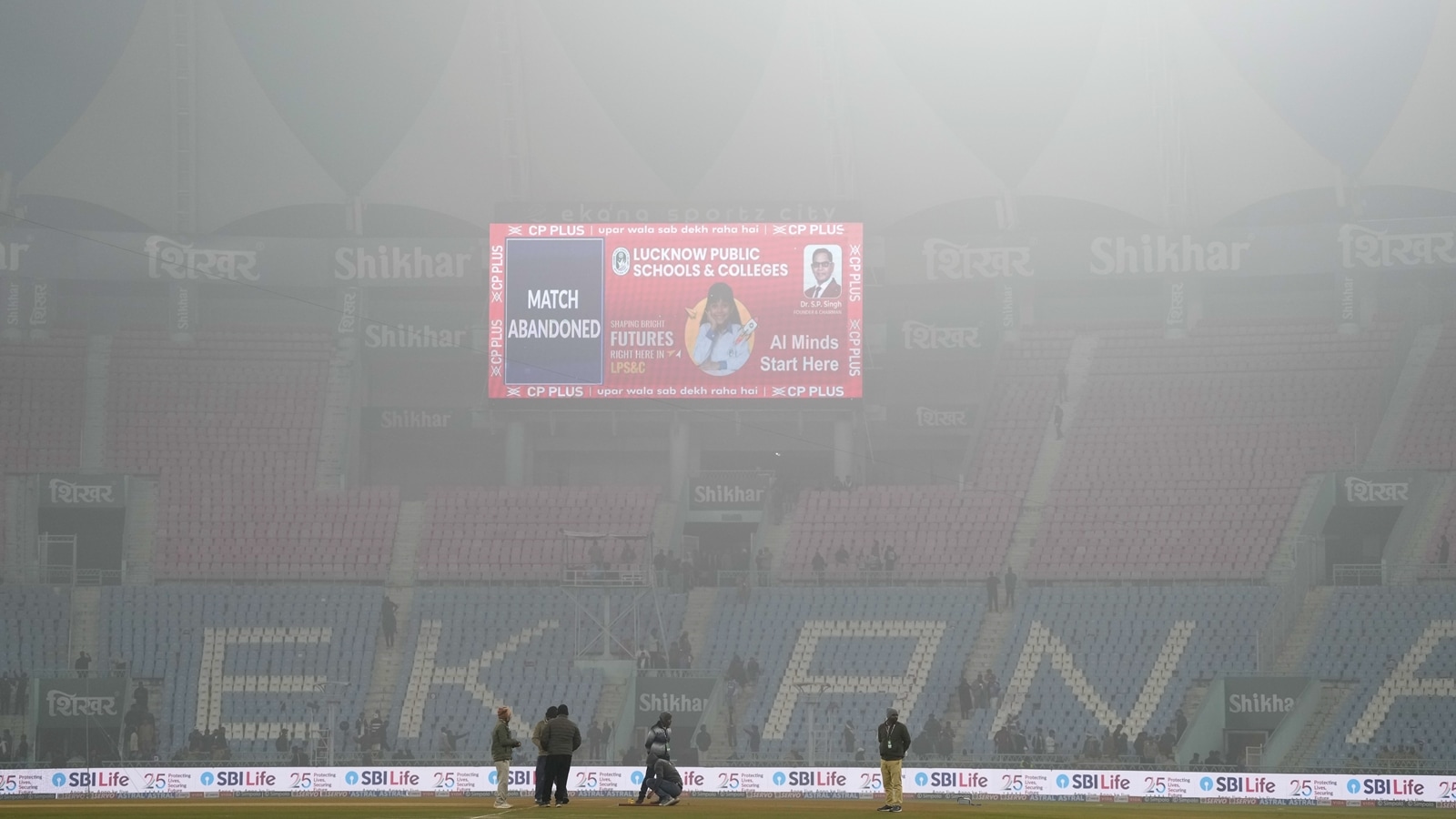 India vs South Africa: Fourth T20I abandoned due to excessive fog, poor visibility in Lucknow