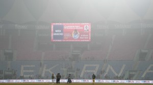 The fixture being abandoned raises questions over the BCCI’s winter scheduling for this crucial leg of matches before the T20 World Cup in February-March. (PTI Photo)