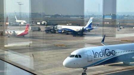 IndiGo, the country's largest airline, is grappling with significant operational disruptions in the past few days and more than 300 flights were cancelled on Thursday while scores of flights were delayed.
