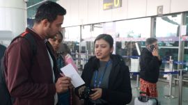 indigo_9cca11 The number of cancellations at Delhi airport stood at 106, including 54 departures and 52 arrivals, sources said.