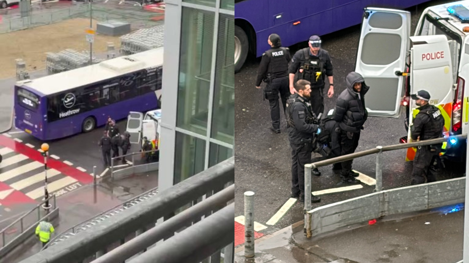 Heathrow Incident: Pepper Spray Attack Leads to Arrest
