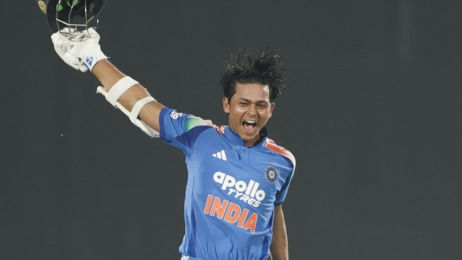 This is Yashasvi Jaiswal's ninth century in internatiponal cricket. (BCCI Photo)