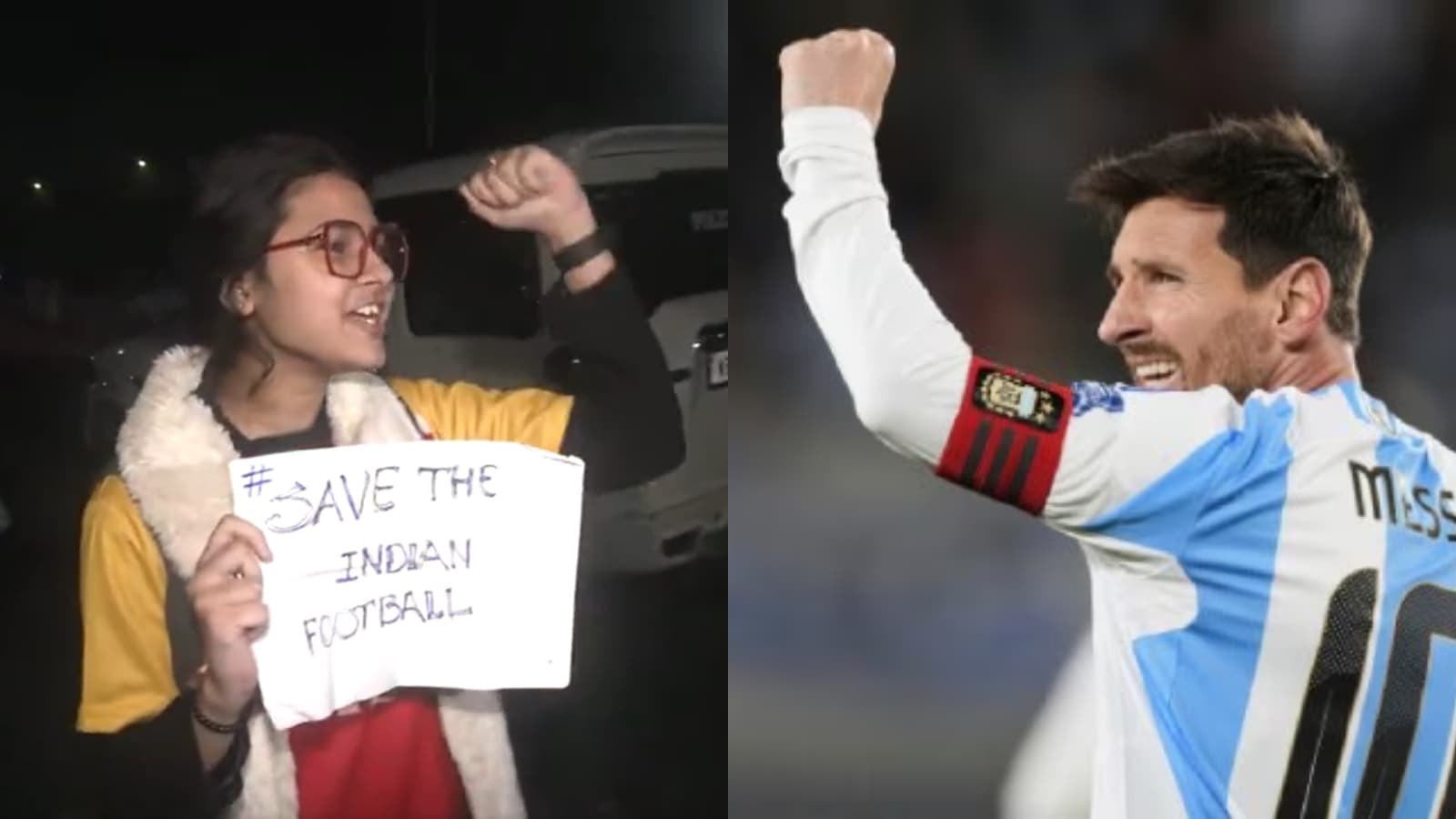 ‘Save Indian football’: As Lionel Messi touches down in Kolkata for GOAT India Tour 2025, a young fan’s appeal goes viral