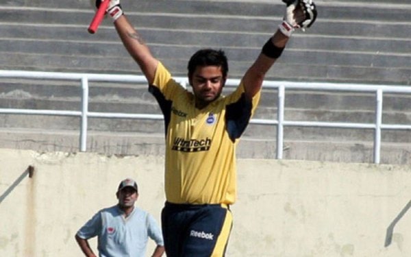 Virat Kohli during the 2009-10 VHT for Delhi. (File)