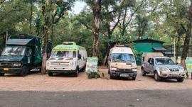 leoapard (2) Built in 2015, the Nagpur TTC was conceptualised by Kundan Hate in 2012 when he was appointed wildlife warden of the district.