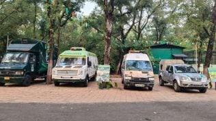 Built in 2015, the Nagpur TTC was conceptualised by Kundan Hate in 2012 when he was appointed wildlife warden of the district.