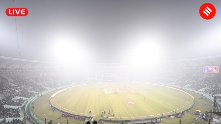 IND vs SA 4th T20 Live Cricket Score: Excessive fog has delayed the match by over an hour. (PTI Photo)