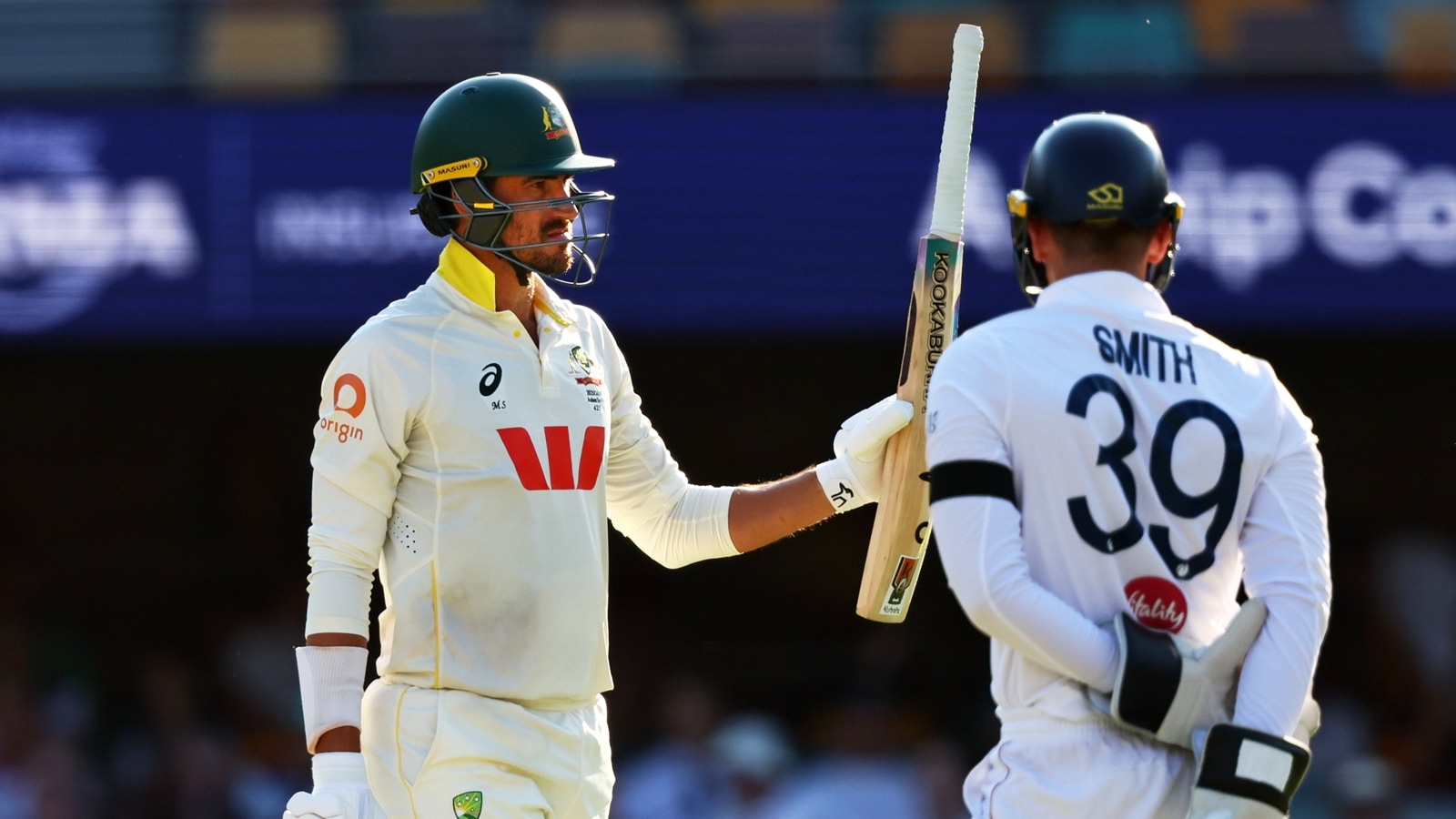 The 35-year-old Starc made England's bowlers toil all afternoon in sunny, subtropical conditions at the Gabba as he led Australia to a 177-run first-innings lead. (AP Photo)