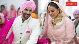 Angad Bedi talks about his love story with Neha Dhupia