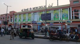 The New Delhi railway station falls under the administrative control of Northern Railway (NR) zone.